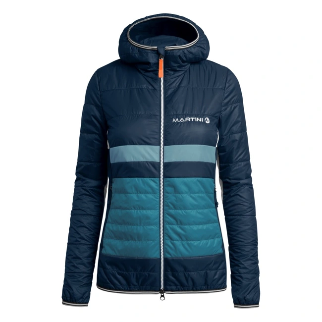 Martini Liberty W Insulated Jacket black dark light blue bunda