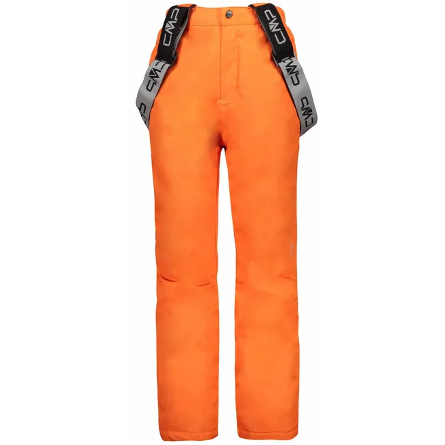 CMP Ski Salopette Kid orange nohavice