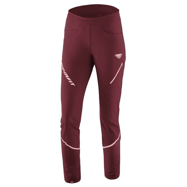 Dynafit Transalper Hybrid Pants W burgundy nohavice