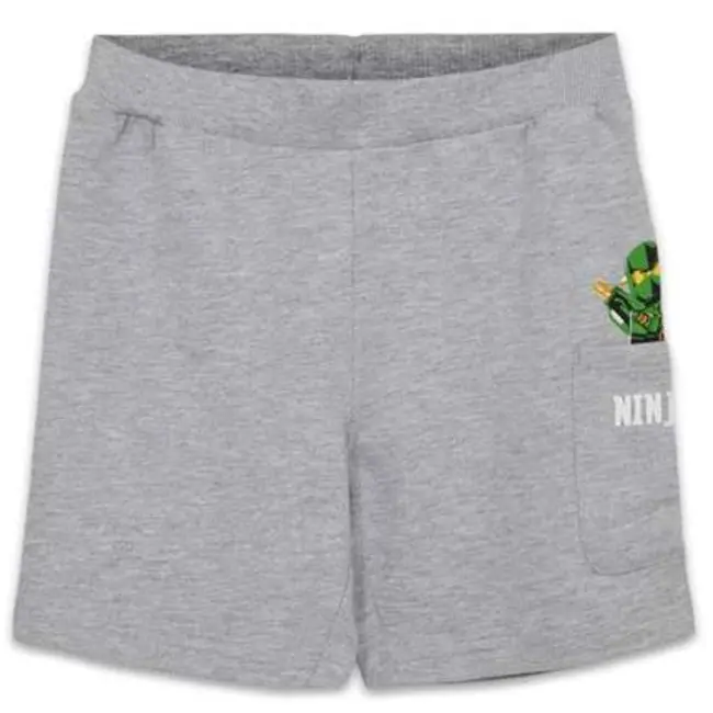  Lego Lwphilo 308 Shorts Jr grey melange kraťasy