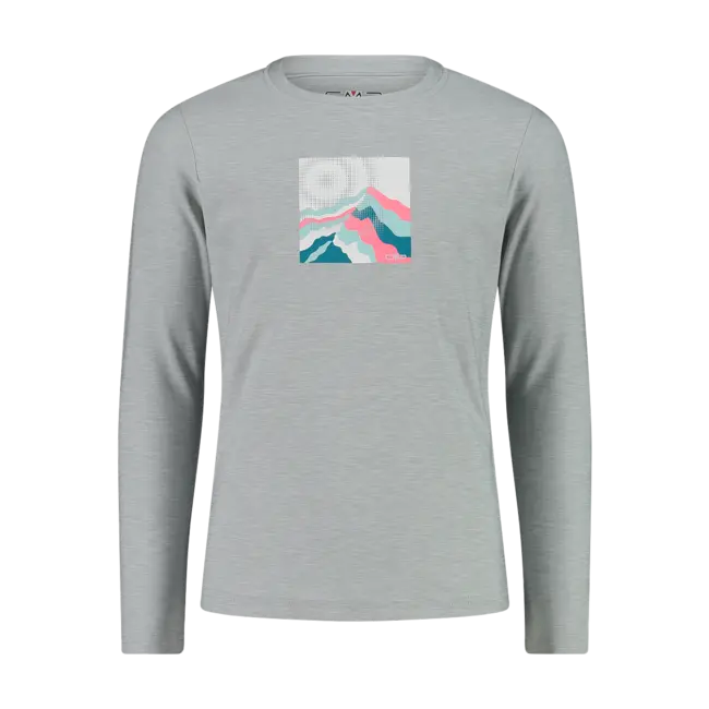 CMP Long T-Shirts Girls ice tričko