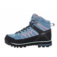 CMP Trekking Shoe Moon Mid WMN WP teal red fluo obuv