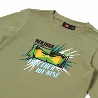 Lego Lwtano 624 T-shirt L/S JR olive green tričko