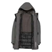 CMP Hooded Parka M grey bunda