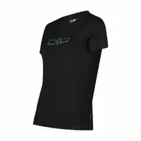 CMP T-Shirt Logo W black tričko 