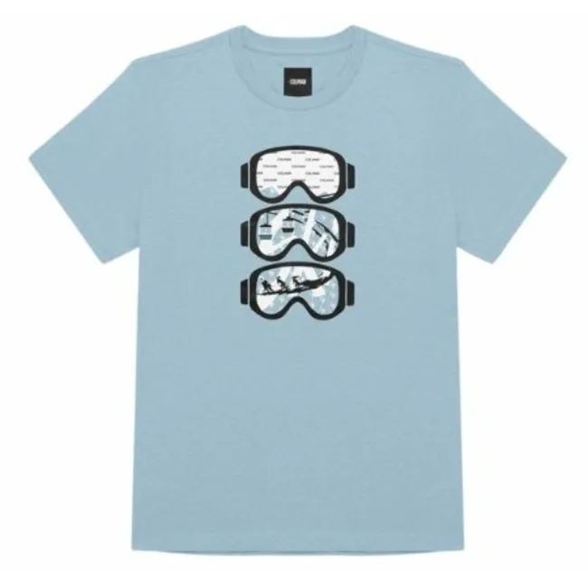 Colmar T-Shirt With Maxi Print M avion blue tričko