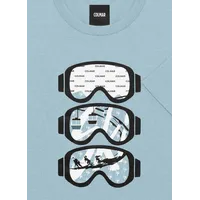 Colmar T-Shirt With Maxi Print M avion blue tričko