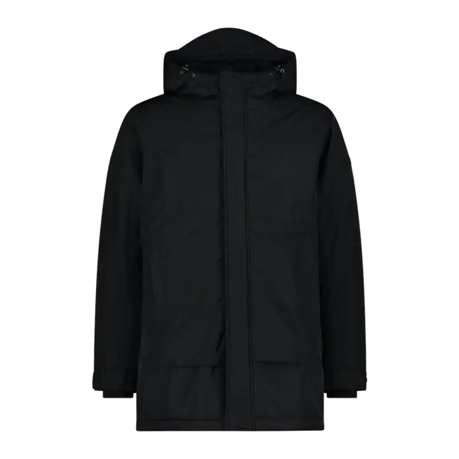 CMP Hooded Parka M black bunda