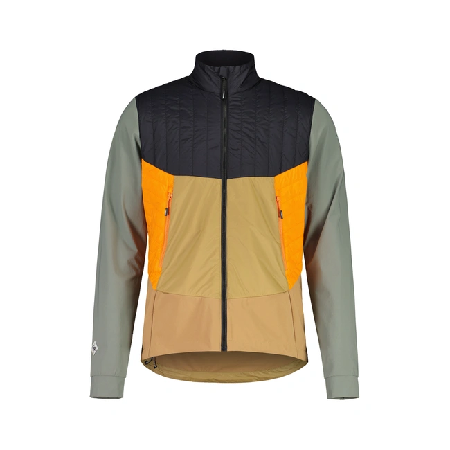 Maloja Atelsm Hybrid Jacket M black green brown bunda