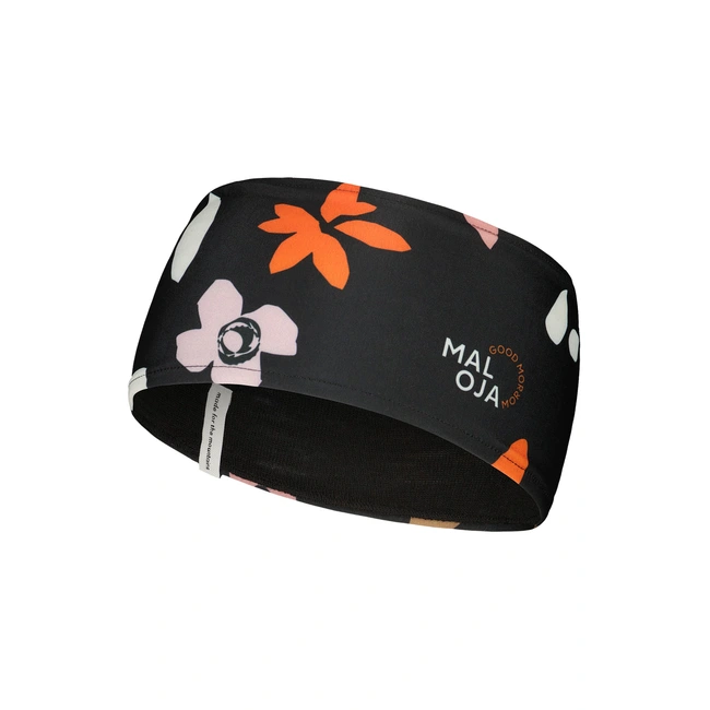 Maloja Strichkogelm Headband deep black sundry čelenka