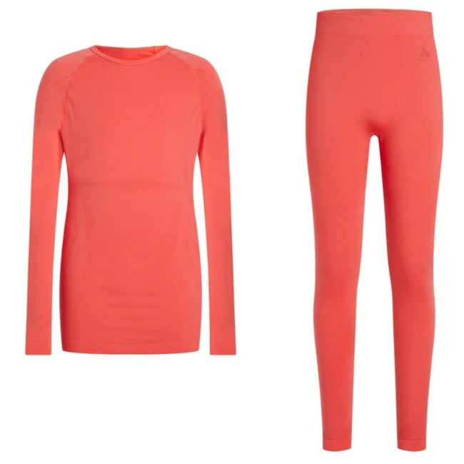 McKinley Yacob/Yanik Base Layer Set Junior pink set termo bielizne