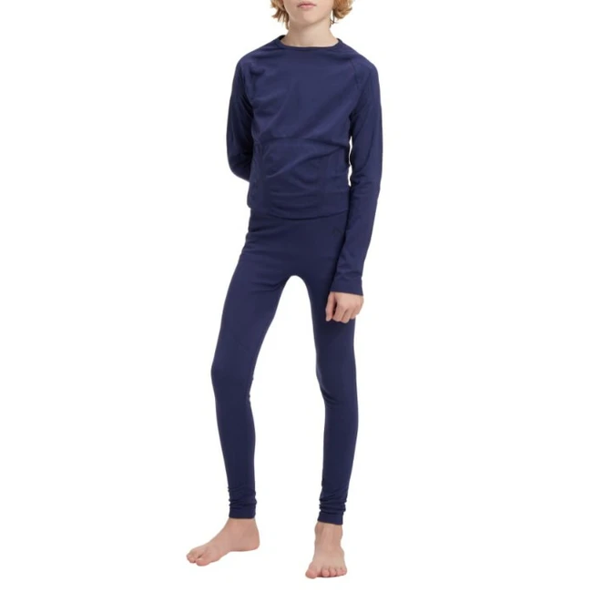 McKinley Yacob/Yanik Base Layer Set Junior blue set termo bielizne