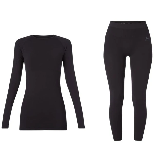McKinley Yalata/Yadina Base Layer Set W black set termo bielizne