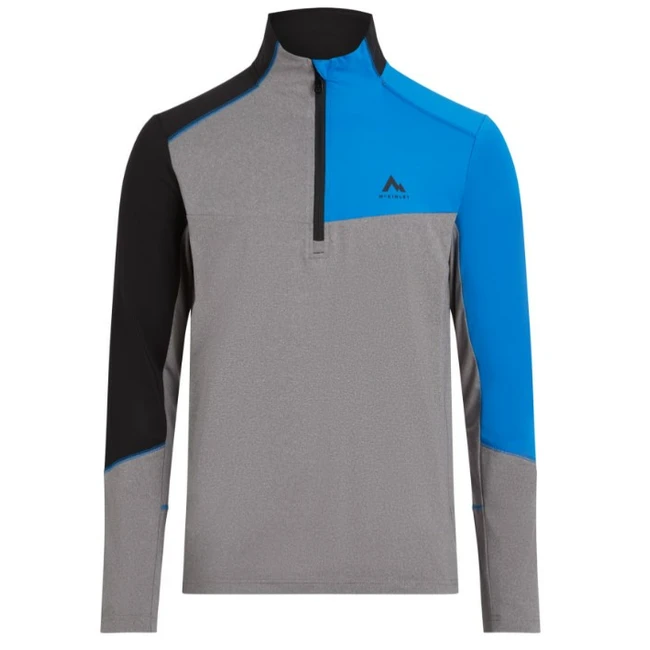 McKinley Fudji Half-Zip M grey blue rolák