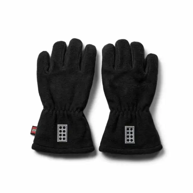 Lego Lwazun 722 Gloves Jr black rukavice