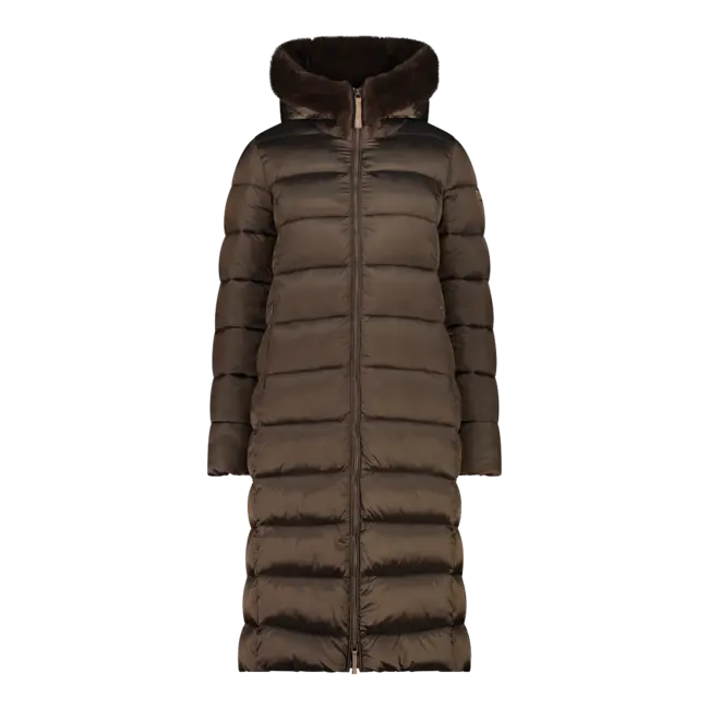 CMP Padded Coat W dark malto bunda