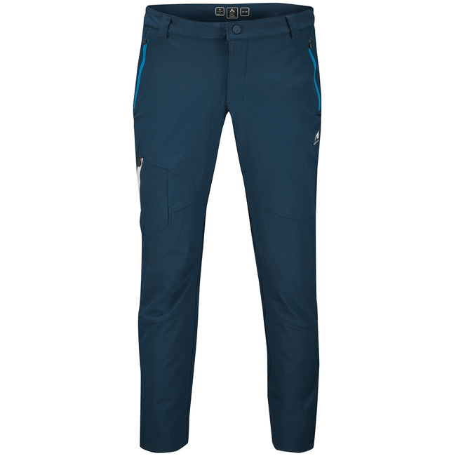 McKinley Active Yuba Dry Plus Pants M blue nohavice