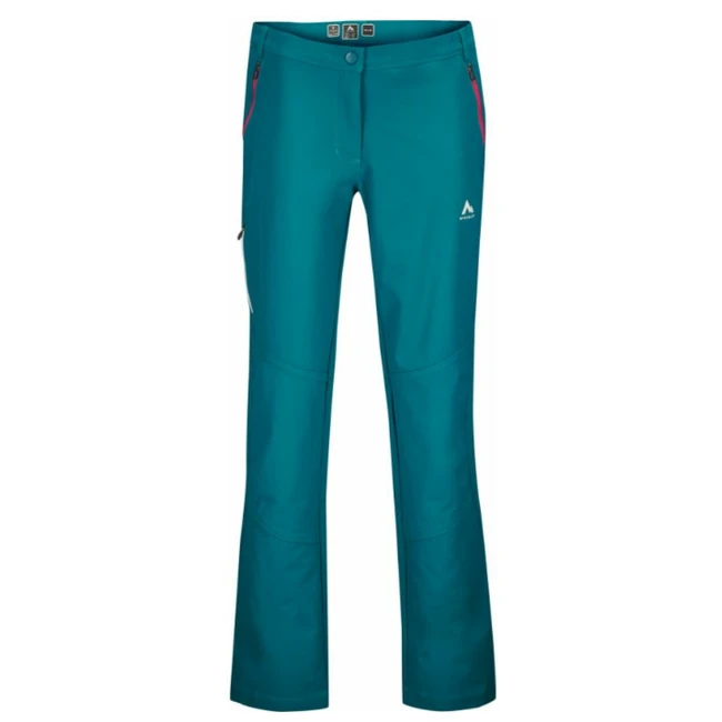 McKinley Active Yuba Warm Short W Pants green nohavice