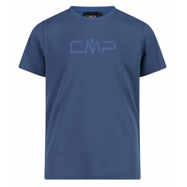 CMP Logo T-shirt Kids ocean tričko