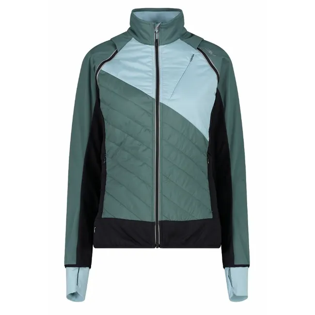 CMP Unlimitech Hybrid Jacket 2v1 W agave bunda