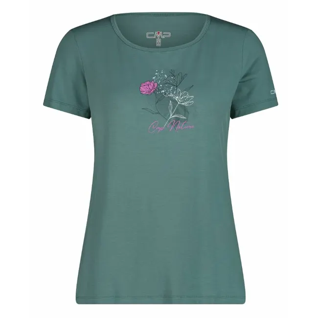 CMP Bamboo T-shirt W agave tričko