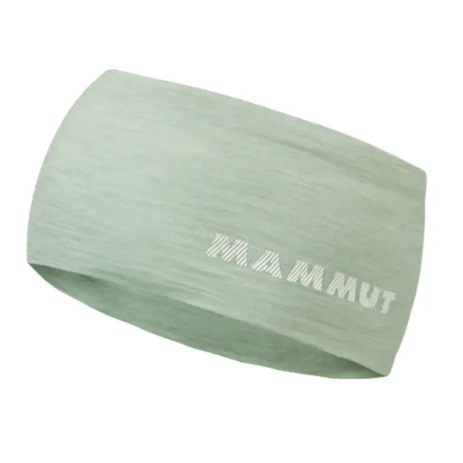 Mammut Tree Wool Headband silver sage čelenka