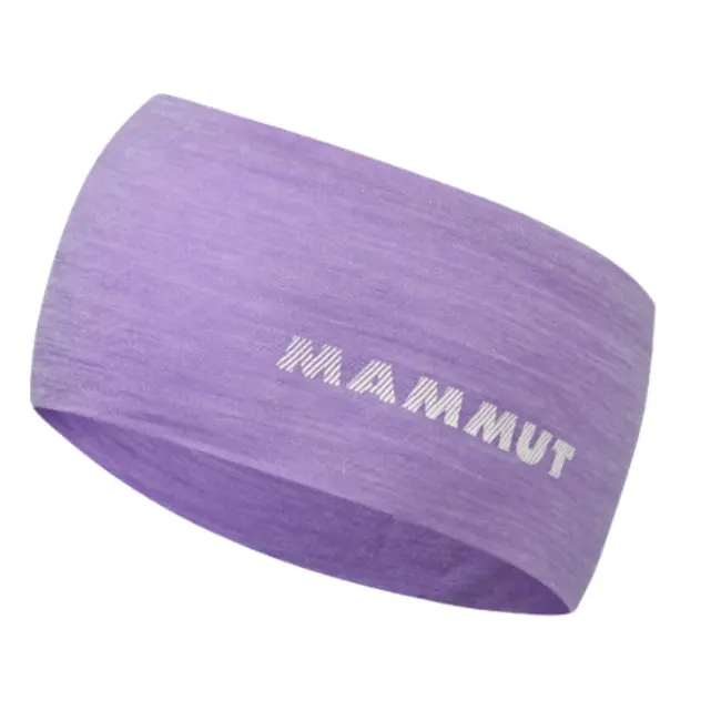 Mammut Tree Wool Headband lavandin melange čelenka
