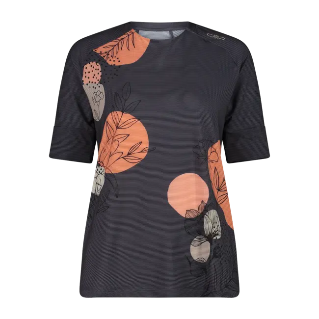 CMP  Patterned Technical T-Shirt W terra tričko